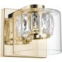 Zuma Line GEM W0389-01A-F7AC Aplique de perete 1x5W/LED 3000K 450LM
