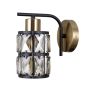 Italux Menfi WL-44236-1-BK-GD Aplique de perete 1x40W/E27 IP20