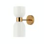 Italux Monza WL-57602-1-BRO Aplique de perete 2x40W/E27 IP20