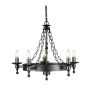 Elstead Lighting WARWICK WR5-GRAPHITE Candelabru 5x60W/E14
