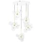 King Home CAPRI DISC XCP9148-5A Lampă cu pendul 10x7W/LED 3000K IP20