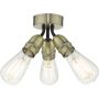 Dar Lighting Yao YAO0375 Lampă de tavan 3x60w/e27 ip20