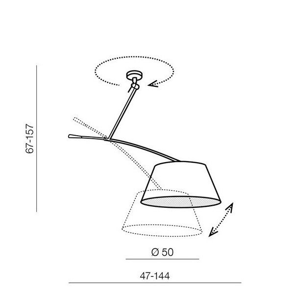AZzardo-BARCELONA LAMPBODY-AZ2288-AZZAZ2288