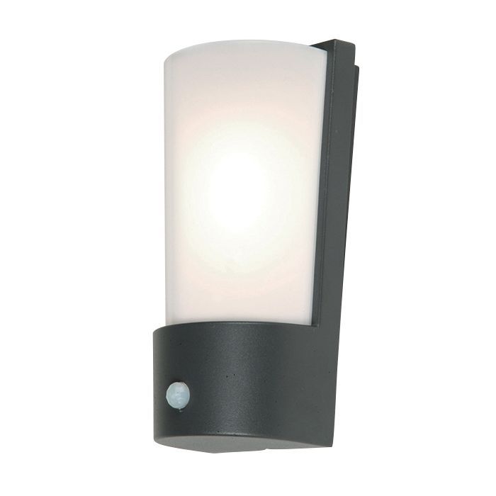 Elstead Lighting-SECURITY LANTERS-AZ-LE7-D-GRY-PIR-ELSAZ/LE7 D/GRY PIR