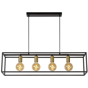 Lucide RUBEN 00424/04/30 Lampă cu pendul 4x40w/e27 ip20