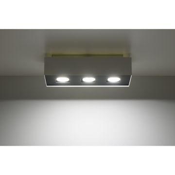Sollux MONO SL.0068 Lumină montată pe suprafață 3x40W/GU10