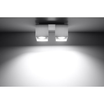 Sollux QUAD SL.0065 Lumină montată pe suprafață 2x40W/GU10