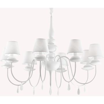 Ideal Lux BLANCHE 035574 Candelabru 8x40W/E14 ip20