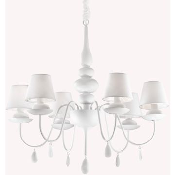 Ideal Lux BLANCHE 035581 Candelabru 6x40W/E14 ip20