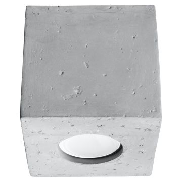 Sollux QUAD BETON SL.0489 Lumină montată pe suprafață 1x40W/GU10