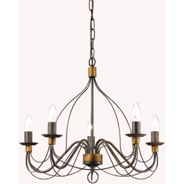 Ideal Lux CORTE 057187 Candelabru 5x40W/E14 ip20