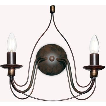 Ideal Lux CORTE 057200 Aplique de perete 2x40W/E14 ip20