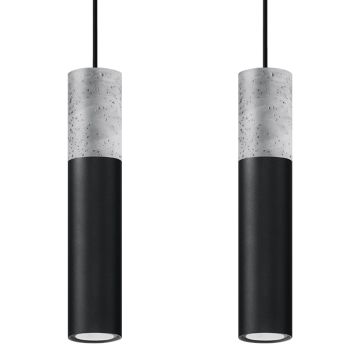 Sollux BORGIO SL.0651 Lampă cu pendul 2x40W/GU10 IP20