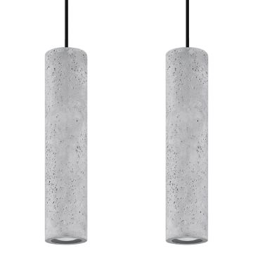 Sollux LUVO SL.0654 Lampă cu pendul 2x40W/GU10 IP20