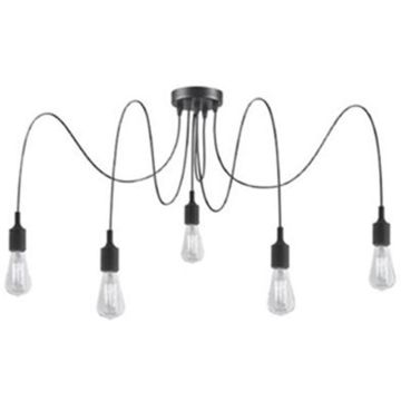 Lucide FIX 08408/05/30 Lampă cu pendul 5x60w/e27 ip20