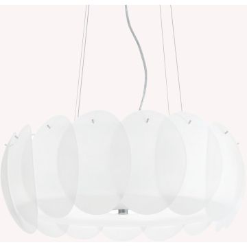 Ideal Lux OVALINO 090481 Lampă cu pendul 8x60W/E27 ip20