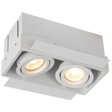 Lucide TRIMLESS 09925/02/31 Lumină îngropată deasupra plafonului 2x50w/gu10 ip20