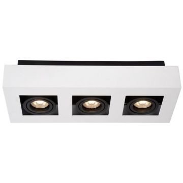 Lucide XIRAX 09119/16/31 Lumină montată pe suprafață 3x5w/gu10 2200k 320lm ip20
