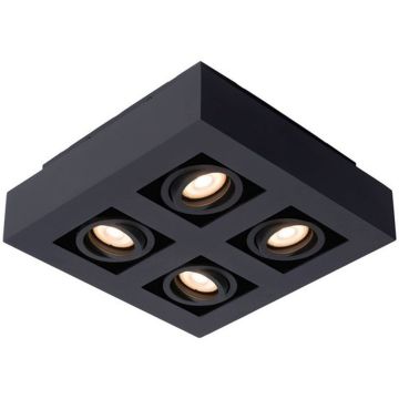 Lucide XIRAX 09119/21/30 Lumină montată pe suprafață 4x5w/gu10 2200k 320lm ip20