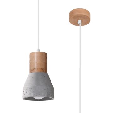 Sollux QUBIC SL.0964 Lampă cu pendul 1x60W/E27 IP20