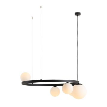 Aldex GARDA 1099F1_R Lampă cu pendul 4x10W/E14 + 1x15W/E27 IP20