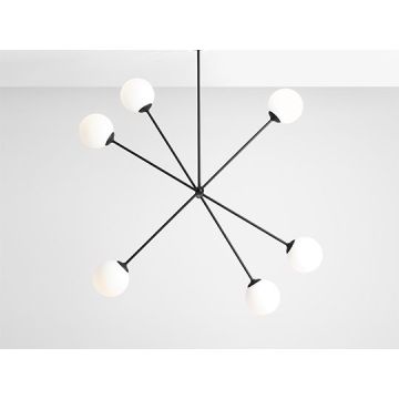 Aldex OHIO 1081PL_K1 Lampă de tavan 6x40W/E14