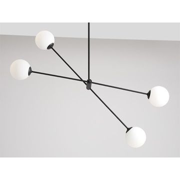 Aldex OHIO 1081PL_L1 Lampă de tavan 4x40W/E14