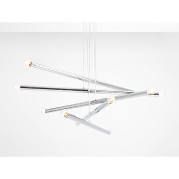 Aldex TUBO 1072M4 Lampă cu pendul 10x40W/E14