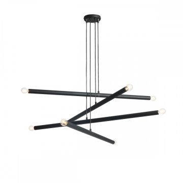 Aldex TUBO 1072P1 Lampă cu pendul 8x40W/E14