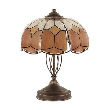 Alfa WITRAŻ 10658 Lampă de masă 2x40W/E14