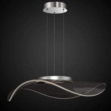 Altavola Design VELO LA101/P1_chrom Lampă cu pendul 1x30W/LED 3000K 1800lm IP20
