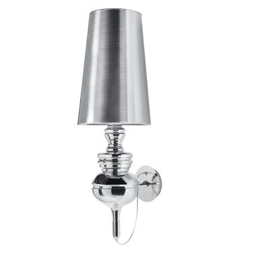 King Home QUEEN WALL 1018W2.CHROM Aplique de perete 1x60W/E27 IP20