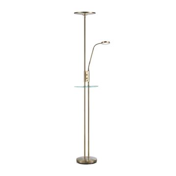 Markslojd FRIEND 107009 Lampă de podea 1x18W/E27 + 1x5W/LED 3000K 1700+400LM IP20