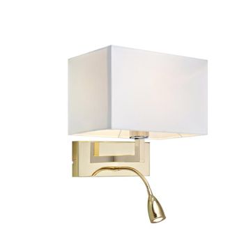 Markslojd SAVOY 106308 Aplique de perete 2x60W/E27/ + LED 1x3W 485LM IP20