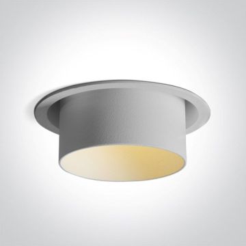 One Light Recessed Spots 10105Y/W Lumină îngropată deasupra plafonului 1x10W/GU10 IP20