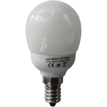 Prezent CFL BULBS 1074 BULB Bec 7w/e14 2700k 290lm