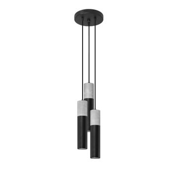 Sollux BORGIO SL.1081 Lampă cu pendul 3x40W/GU10 IP20