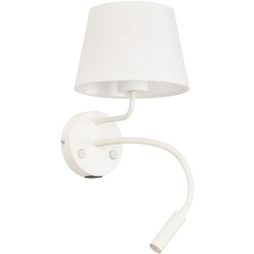 TK Lighting MAJA 10204 Aplique de perete 1x15W/E27+1x8W/G9 IP20