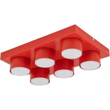 TK Lighting BRIX 11294 Lampă de tavan 6x11W/gx53 IP20