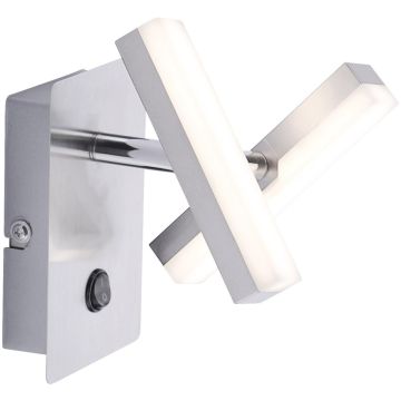 Paul Neuhaus RICO 11276-55 Aplique de perete 2x4,1W/LED 3000k 450lm ip20