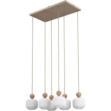 TK Lighting BALLO 11052 Lampă cu pendul 6x10W/E14 IP20