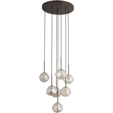TK Lighting LAVA 11328 Lampă cu pendul 7x8W/G9 IP20