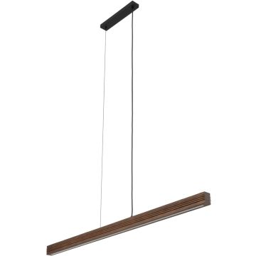 TK Lighting VIGA WOOD 11653 Lampă cu pendul 1x24W/LED 3000K 1400lm IP20