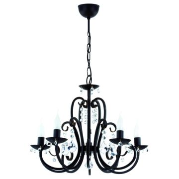 Alfa NERO 12695 Candelabru 5x40W/E14