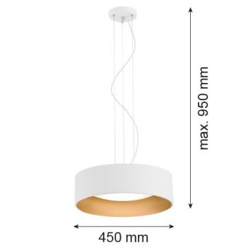 Argon MOHITO 1213 Lampă cu pendul 3x15W/E27 IP20