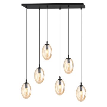 Emibig ASTRAL 1267/6 Lampă cu pendul 6x10W/E14 IP20