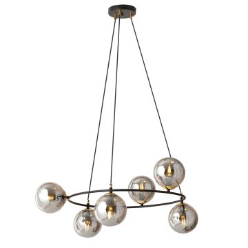Emibig AZURA 1294/6 Lampă cu pendul 6x10W/E14 IP20