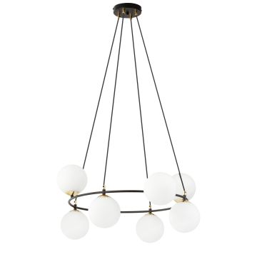 Emibig AZURA 1295/8 Lampă cu pendul 8x10W/E14 IP20