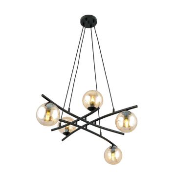 Emibig ESSA 1204/5 Lampă cu pendul 5x10W/E14 IP20