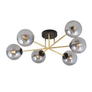 Emibig MAGNUM 1269/6 Lampă de tavan 2x10W/E14 IP20
